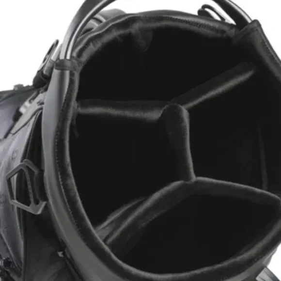 G/FORE Skulls and T’s Debossed Black Transporter Tour Carry Golf Bag - Picture 6 of 7
